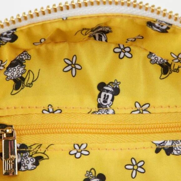 🌼 NEW Minnie Mouse Daisy Floral Crossbody Bag Purse Loungefly Disney - Picture 6 of 7